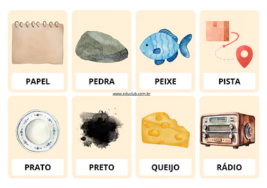 Palavras com 5 letras | Educlub